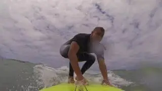Zac's Surf lesson