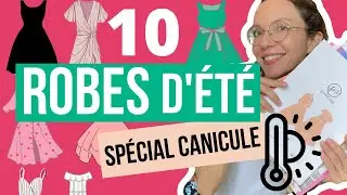 10 patrons de robes d'&eacute;t&eacute; casual, adapt&eacute;es &agrave; la canicule