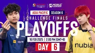 🔴 [EN] AP MLBB | Snapdragon Mobile Challenge Finals Playoffs | Season 6 | Day 6