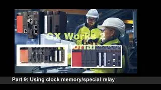 Part 9: Clock Memory or Special Relay in PLC Mitsubishi GX Works 2