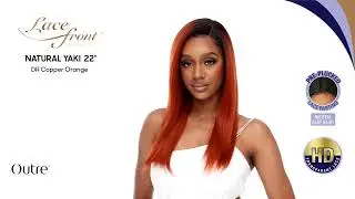 Outre Lacefront Wig Natural Yaki 22
