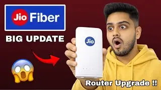 Jio fiber new router upgrade | Wifi 6ghz band in jio fiber | Jio fiber speed increase | Jio updates