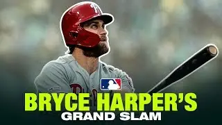 Harper's first grand slam with the Phillies