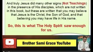 113E- Commentary on John 6, Introduction P1, Brother Sami Grace