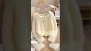Latest fur sweater design 2024#fancy sweater#winter collection#fur sweater for girls#stylish sweater