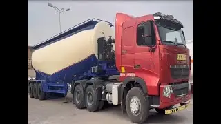 Buy 40CBM Cement Powder Tanker Semi Trailer Factory Price for Sale | 3 Axle Bulk Cement Trailer