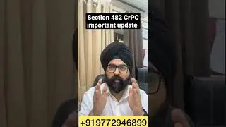 Section 482 CrPC important update | Hindi | 2022 | Dr. Jinesh Soni