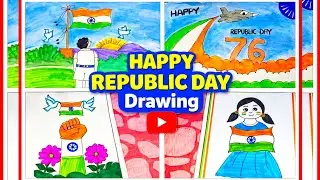 Republic Day Drawing || 26th January Drawing || Republic Day Drawing Very Easy@Spartshayari04 