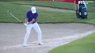 Jordan Spieth - slow motion golf swing - bunker