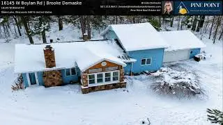 Stone Lake, Wisconsin 5 Bedroom Home for Sale | 16145 W Boylan Rd | Brooke Damaske