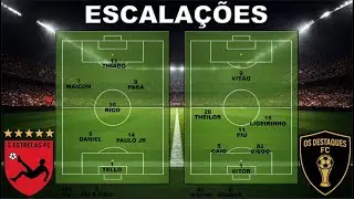 [4&ordm; TORNEIO AFC] 1&ordf; Rodada - 5 ESTRELAS x OS DESTAQUES