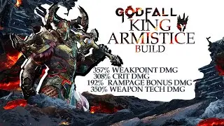GODFALL / KING ARMISTICE BUILD / KILL BOSSES IN SECONDS ! [ WITH COMMENTARY ]