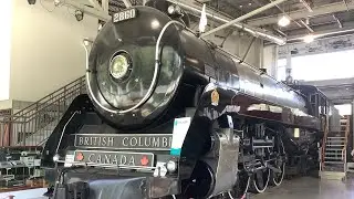 Full tour of the famous railway museum of British Columbia, Canada #train #canada #britishcolumbia 