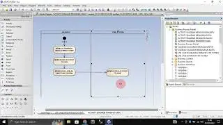 Sparx Enterprise Architect - Membuat Diagram Activity Transfer Uang