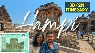 Hampi Itinerary 3Days/ 2Nights | Complete Travel Guide | Places to visit in Hampi
