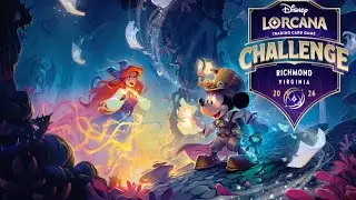 Disney Lorcana Challenge - Richmond Day 1 - Round 3 - Match 1 - Game 3
