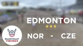 Mol.H/Berntsen (NOR) vs. Dumek/Bercik (CZE) 2019 FIVB Edmonton 1. pool game