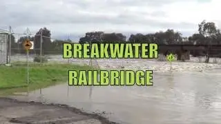 Barwon River floods Geelong, Victoria