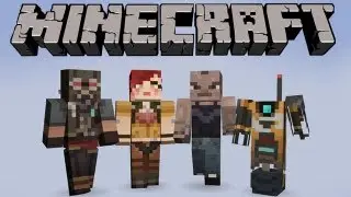 Borderlands Skins in Minecraft Xbox360 Skinpack 4