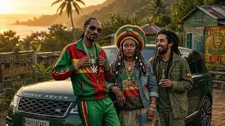 Jah Fire x Damian Marley x Snoop Dogg - Fire A Blaze (Official Audio / Lyric Video)