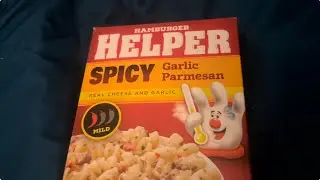Hamburger Helper spicy garlic parmesan review