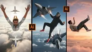 Skyfall Ai Video Editing |How to make ViralFalling from sky Al videos | ai Video Editing