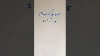 Power of x: Can You Solve 25^x = 125?