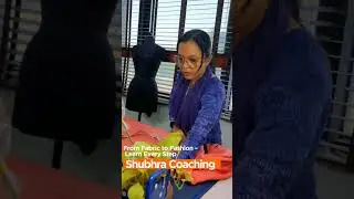 👗✂️ From Fabric to Fashion &ndash; Learn Every Step at Shubhra Coaching Center! 🧵✨#youtubeshorts