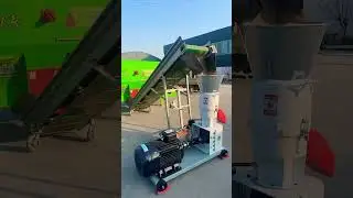Смеситель кормов TMR и вальцовая машина для производства гранул KL300