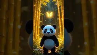 Panda Cub&rsquo;s Bamboo Adventure🥰😱 #trending #viral #shorts