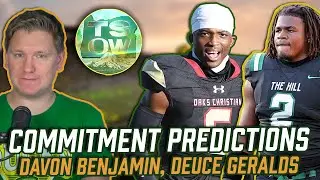 Davon Benjamin & Deuce Geralds COMMITMENT PREDICTIONS | TSOW Segment