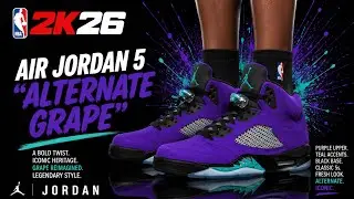 NBA 2K26 Shoe Creator - Air Jordan 5 