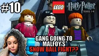 LEGO Harry Potter: Years 1&ndash;4 Part 10 Gameplay | Snowball Fight at Malfoy&rsquo;s?! ❄️😱