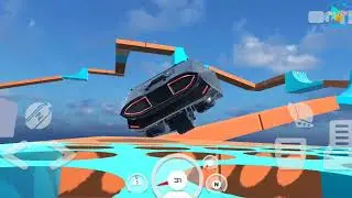 новые мега-трюки на автомобилях на трамплинах #игры #игрыдляAndroid #новаяигра2026 t e
