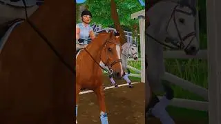 She sold her horse for a faster one but&hellip; 😢 #starstable #sso #shorts