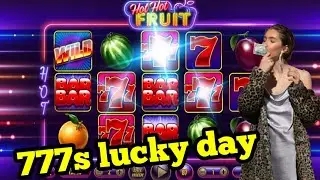 I BROKE THE SLOT! 💥 Hot Hot Fruit Goes WILD! Non-Stop Winning Streak!
