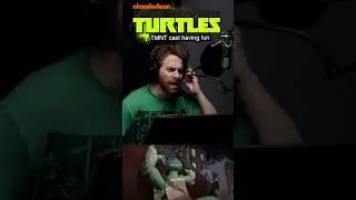 TMNT Cast having fun #SethGreen #SeanAstin