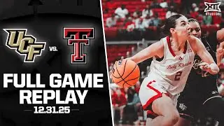 UCF vs. Texas Tech Full Game Replay (12.31.25) | 2025-26 Big 12 Women's Basketball