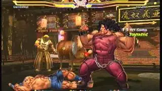 Street Fighter X Tekken :GiantStillWall (Sagat-Marduk) vs. inter 2006 (Hwoarang-Hugo)  SD