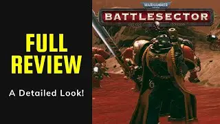 Warhammer 40,000 Battlesector - Full Review - Turn-Based 40k!