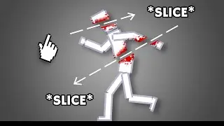 Realistic Slice Destruction in People Playground