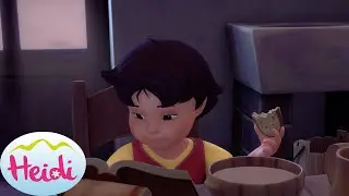 Heidi studies for the exam! - Heidi - Season 2🌷⛰️