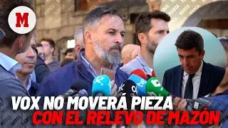 Abascal avanza que Vox no mover&aacute; pieza con el relevo de Maz&oacute;n hasta que el PP 