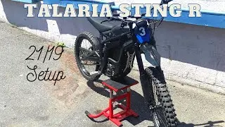 Настройки колес Talaria Sting 21/19. Улучшается ли управляемость?