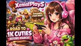 HELLO CLASHERS LET'S DO FRIENDLY CLAN WAR🔥 ||XenialPlayS LIVE 🔴|||