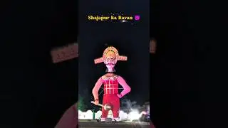 Shajapur ka Ravan 2025 🔥✨ | Dussehra Sunday | AI SUNO KAHANI | #shorts​