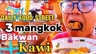 Daily Food street | 3 Mangkok Bakwan Kawi#mukbang #food#kuliner#adayinmylife#adiisiwul