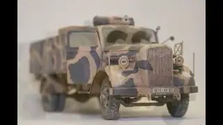 Modelismo / Scale modeling - Final reveal - Kfz.305 Opel Blitz 3(t) Type S