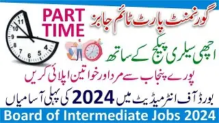 Board of Intermediate and Secondary Education Jobs 2024-BISE Grw 2024-BISE Education Department Jobs