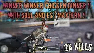 26 Squad Kills With MaxTern, Soul Ullaah And NapsTer !!